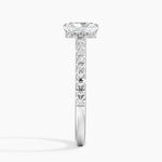 Chantal Diamond Ring Platinum Radiant Engagement Ring