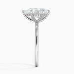 Lumiere 1.5mm Diamond Ring Platinum Pear Engagement Ring