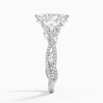 Luxe Secret Garden Three Stone Diamond Ring (1 ct. tw.) Platinum Marquise Engagement Ring