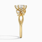 Summer Blossom Diamond Ring (1/4 ct. tw.) Yellow Gold 18k Pear Engagement Ring