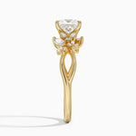 Summer Blossom Diamond Ring (1/4 ct. tw.) Yellow Gold 18k Princess Engagement Ring