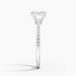 Elena Diamond Ring Platinum Princess Engagement Ring