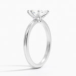 Esme Hidden Halo Diamond Ring Platinum Marquise Engagement Ring