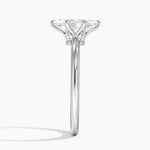 Esme Hidden Halo Diamond Ring Platinum Marquise Engagement Ring