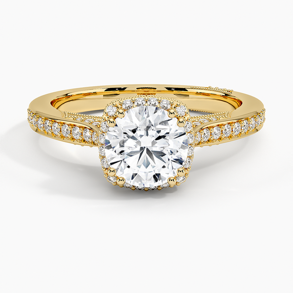 Tacori Dantela Bloom Diamond Engagement Ring