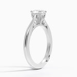 Simply Tacori Crown Diamond Ring Platinum Cushion Engagement Ring