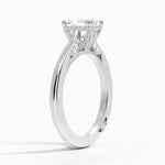 Simply Tacori Crown Diamond Ring Platinum Emerald Engagement Ring