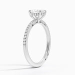 Simply Tacori Classic Diamond Ring (1/5 ct. tw.) Platinum Oval Engagement Ring