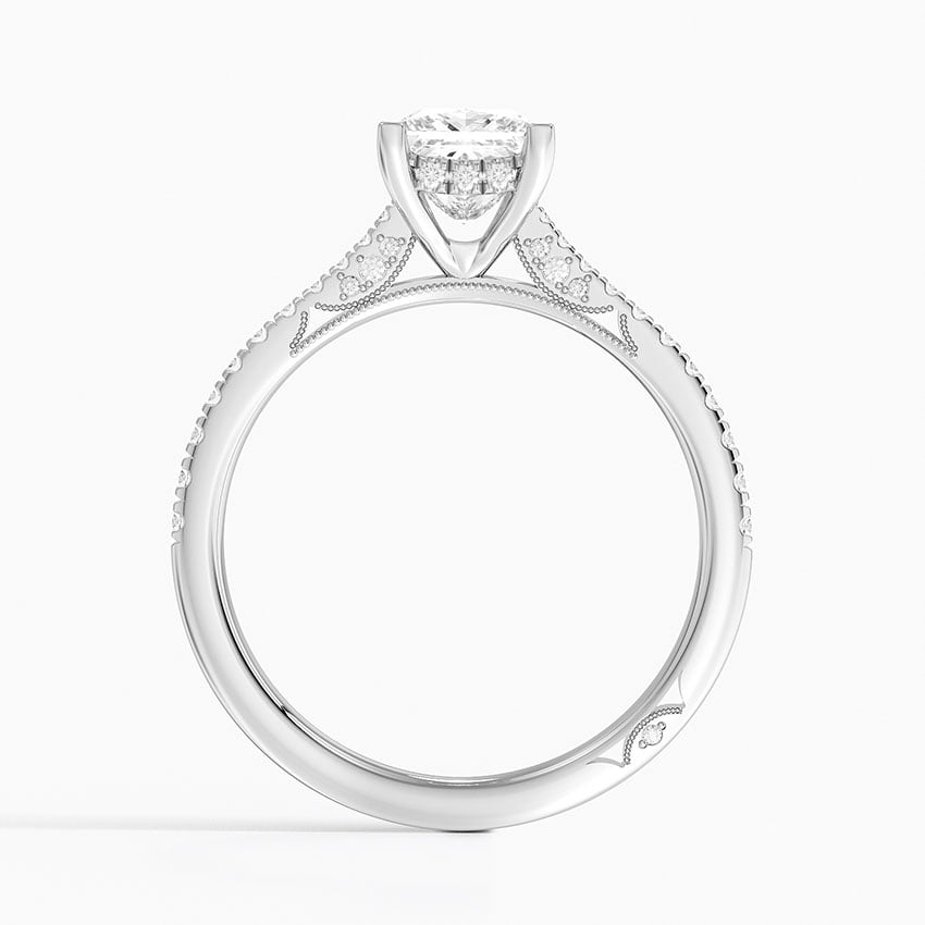 Simply Tacori Cathedral Diamond Ring (1/4 ct. tw.) Platinum Princess Engagement Ring