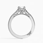 Simply Tacori Diamond Ring (1/8 ct. tw.) Platinum Pear Engagement Ring