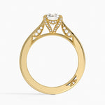 Simply Tacori Diamond Ring (1/8 ct. tw.) Yellow Gold 18k Round Engagement Ring