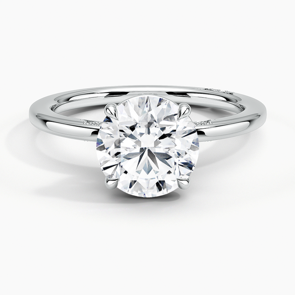 Simply Tacori Delicate Drape Diamond Engagement Ring