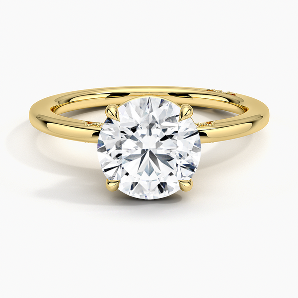 Simply Tacori Delicate Drape Diamond Engagement Ring