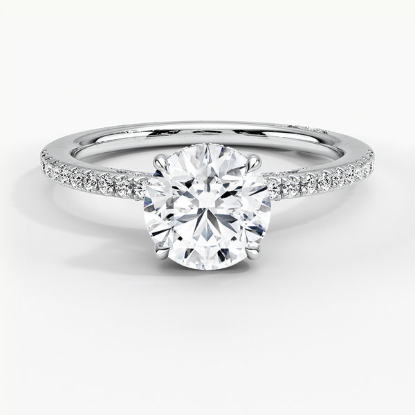 Simply Tacori Luxe Drape Diamond Engagement Ring