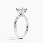 Fairmined Perfect Fit Solitaire 2mm Ring White Gold 18k Princess Engagement Ring