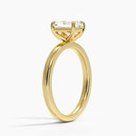 Fairmined Perfect Fit Solitaire 2mm Ring Yellow Gold 18k Radiant Engagement Ring