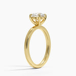 Fairmined Perfect Fit Solitaire 2mm Ring Yellow Gold 18k Round Engagement Ring