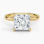 Fairmined Perfect Fit Solitaire 2mm Ring Yellow Gold 18k Princess Engagement Ring