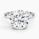 Fairmined Perfect Fit Solitaire 2.5mm Ring White Gold 18k Round Engagement Ring