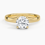 Fairmined Perfect Fit Solitaire 2.5mm Ring Yellow Gold 18k Round Engagement Ring