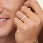 Milgrain 5mm Wedding Ring Rose Gold 18k Wedding Band