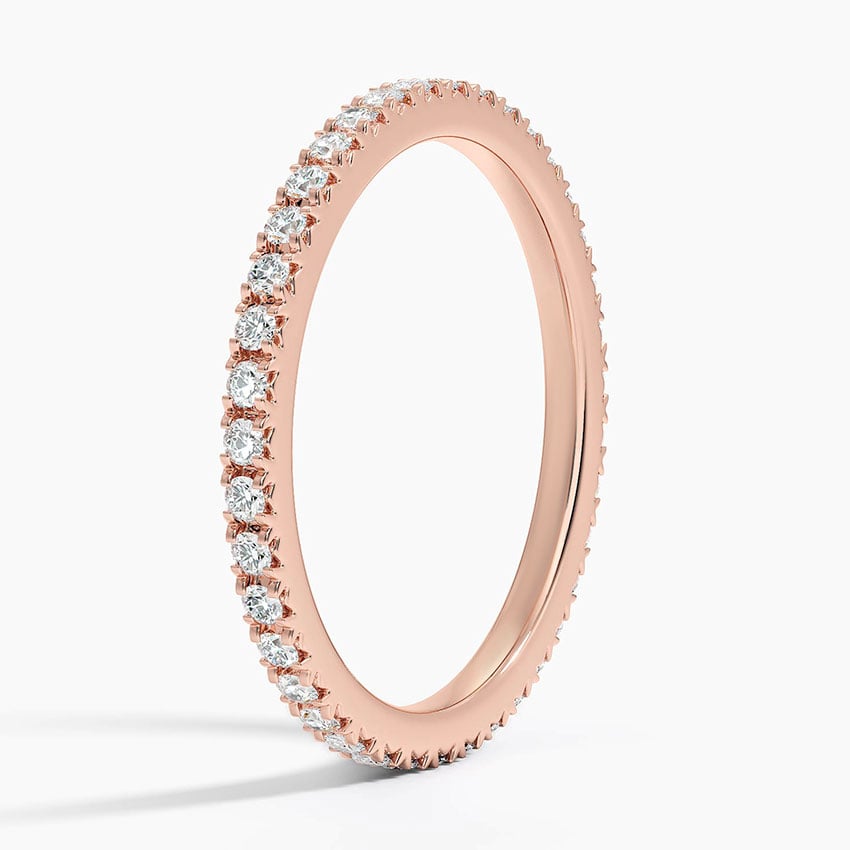 Sonora Eternity Diamond Ring (3/8 ct. tw.) Rose Gold 18k Eternity Band
