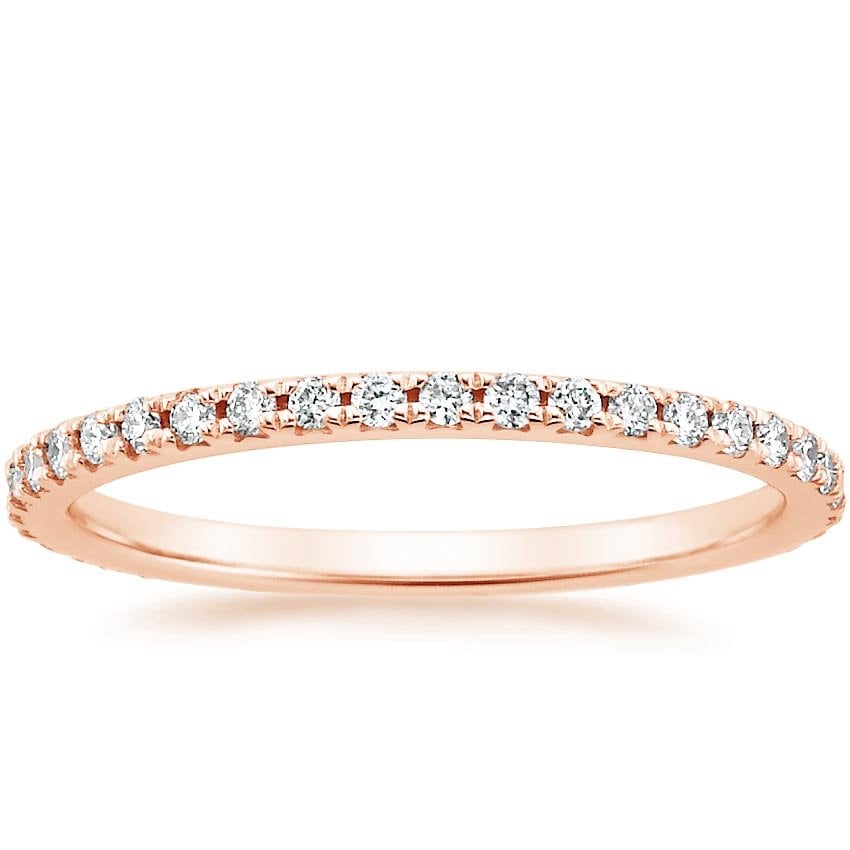 Sonora Eternity Diamond Ring (3/8 ct. tw.) Rose Gold 18k Eternity Band