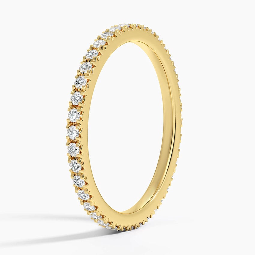 Sonora Eternity Diamond Ring (3/8 ct. tw.) Yellow Gold 18k Eternity Band