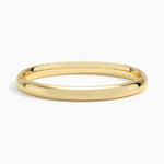 Slim Profile Wedding Ring Yellow Gold 18k 2mm Wedding Band