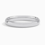Slim Profile Wedding Ring Platinum 3mm Wedding Band