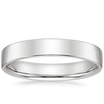 Mojave 4mm Wedding Ring Platinum Wedding Band