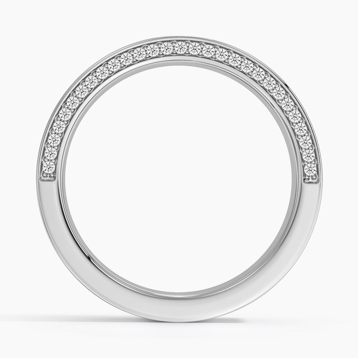 Mojave 6mm Diamond Wedding Ring Platinum Wedding Band