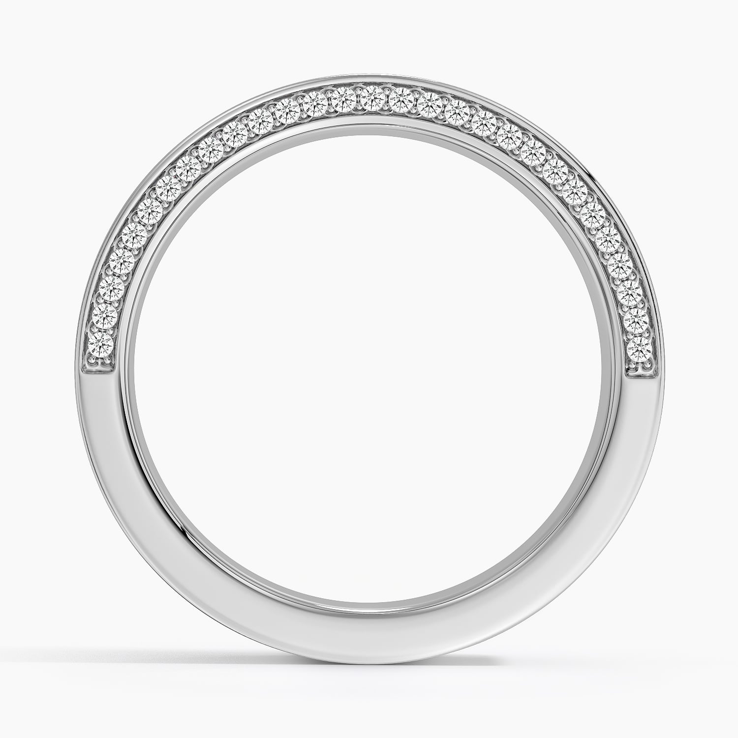 Mojave 6mm Diamond Wedding Ring Platinum Wedding Band