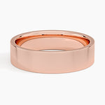 Mojave 5.5mm Wedding Ring Rose Gold 18k Wedding Band
