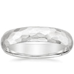 Canyon 5mm Wedding Ring Platinum Wedding Band