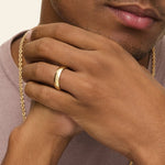 Comfort Fit 5mm Wedding Ring Yellow Gold 18k Wedding Band