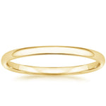 Slim Profile Wedding Ring Yellow Gold 18k 1.5mm Wedding Band
