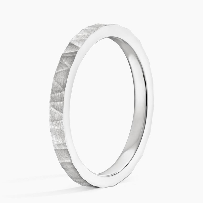 Aspen 2mm Wedding Ring Platinum Wedding Band