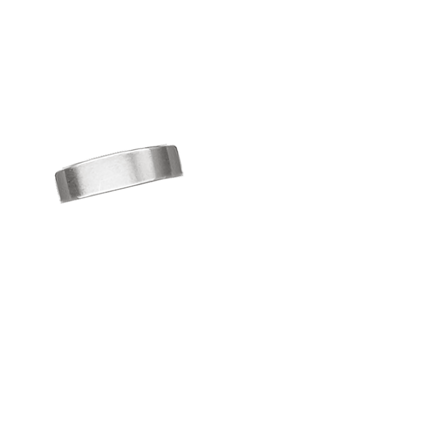 Mojave Matte 6mm Wedding Ring Platinum Wedding Band
