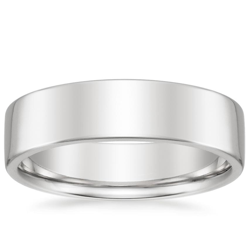 Mojave 6mm Wedding Ring Platinum Wedding Band