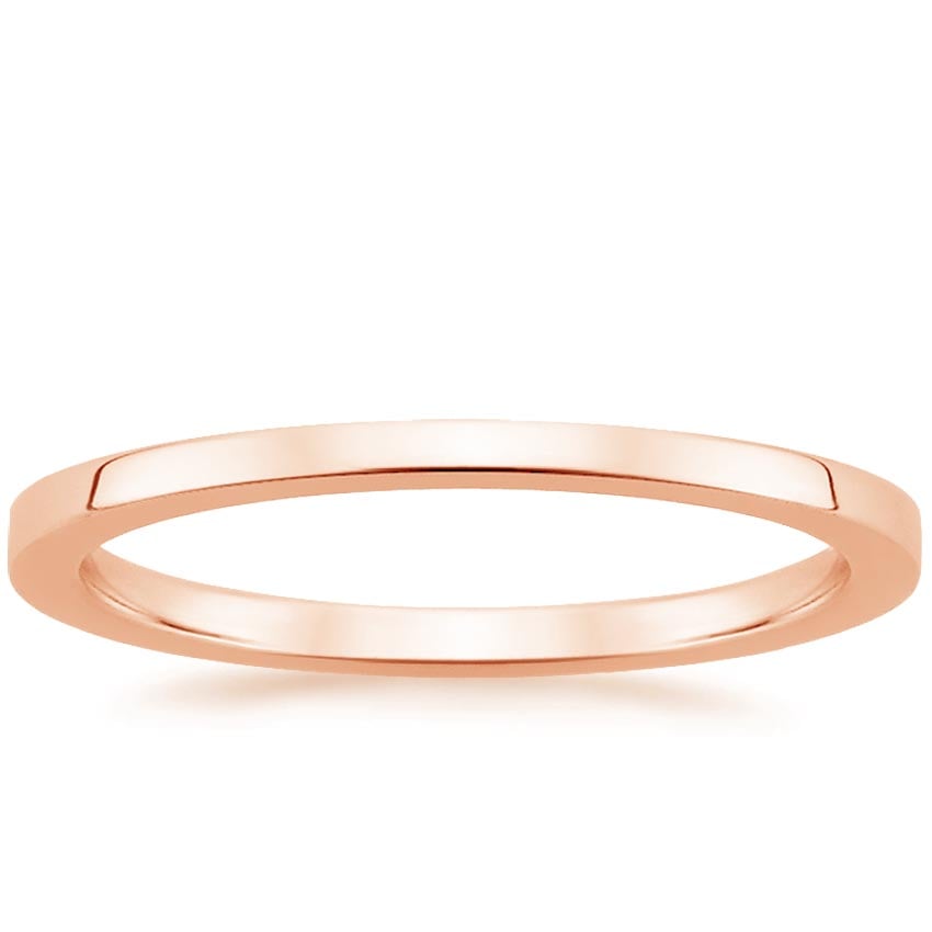 Quattro Wedding Ring Rose Gold 18k 1.5mm Wedding Band