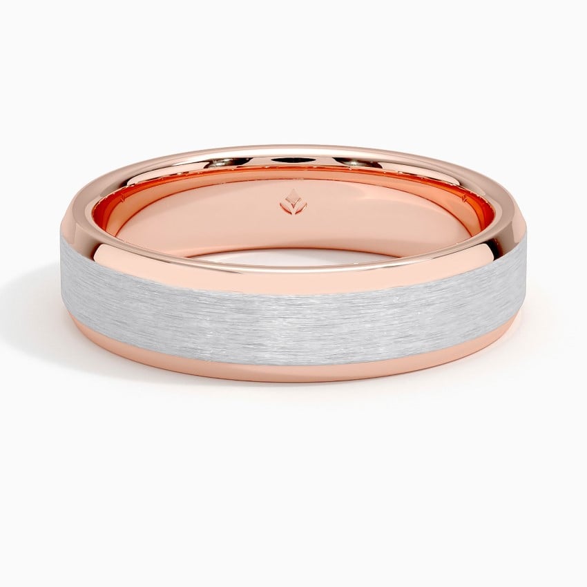 Emery 5.5mm Wedding Ring Rose Gold 18k Wedding Band
