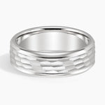River 6mm Wedding Ring Platinum Wedding Band