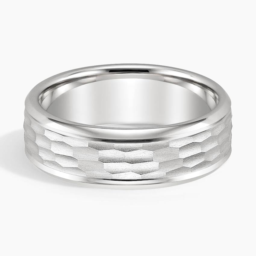 River 6mm Wedding Ring Platinum Wedding Band