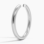 Liv 2mm Open Ring Platinum Wedding Band