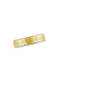 Mixed Metal Celtic Eternity Knot 6mm Wedding Ring Yellow Gold 18k Eternity Band