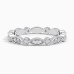 Tiara Eternity Diamond Ring (1/4 ct. tw.) Platinum Eternity Band