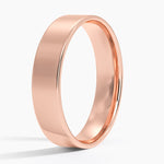 Mojave Slim Profile 5mm Wedding Ring Rose Gold 18k Wedding Band