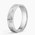 Lassen 5mm Wedding Ring Platinum Wedding Band