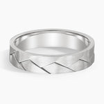 Lassen 5mm Wedding Ring Platinum Wedding Band